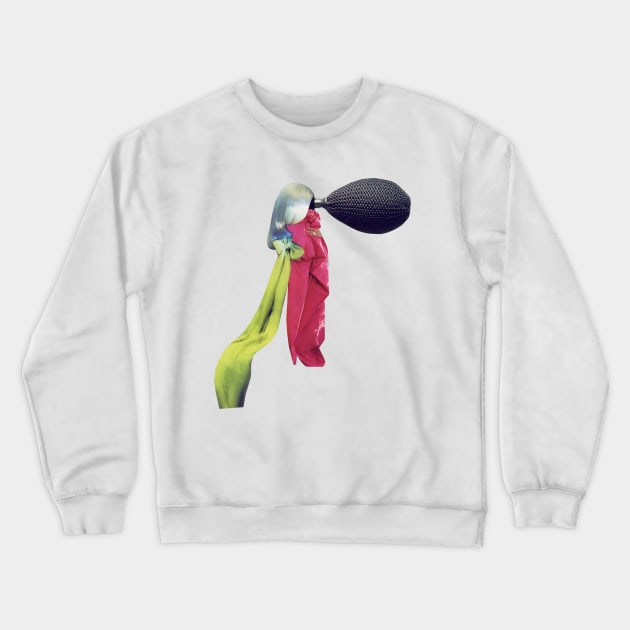 Parfume Lady Crewneck Sweatshirt by Luca Mainini